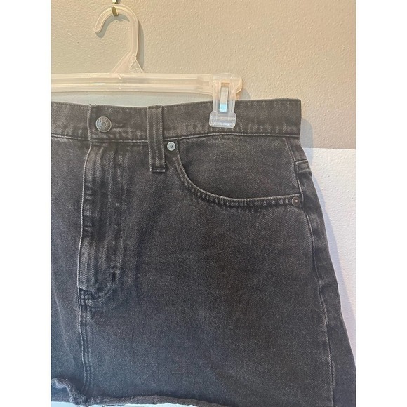 Madewell McCarren Raw-Hem Jean Skirt women’s size 32 - Picture 5 of 9